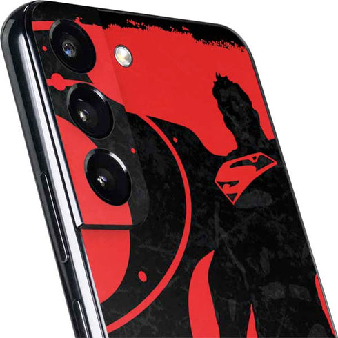 DC Comics Superman Silhouette Flying Galaxy S22 Skin